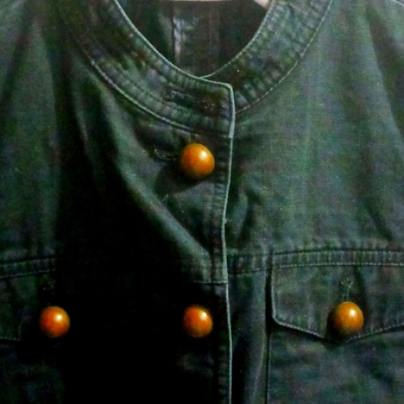 Covington Black jacket Small size 6-8. 100% cotton. - Picture 5 of 6